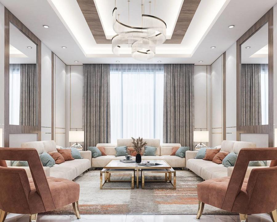 ديكورات جبسية بالرياض بأسقف وجدران فاخرة

